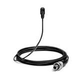 Shure TL45B/O TwinPlex Omnidirectional Subminiature Lavalier Microphone Black with LEMO Connector No Accessories