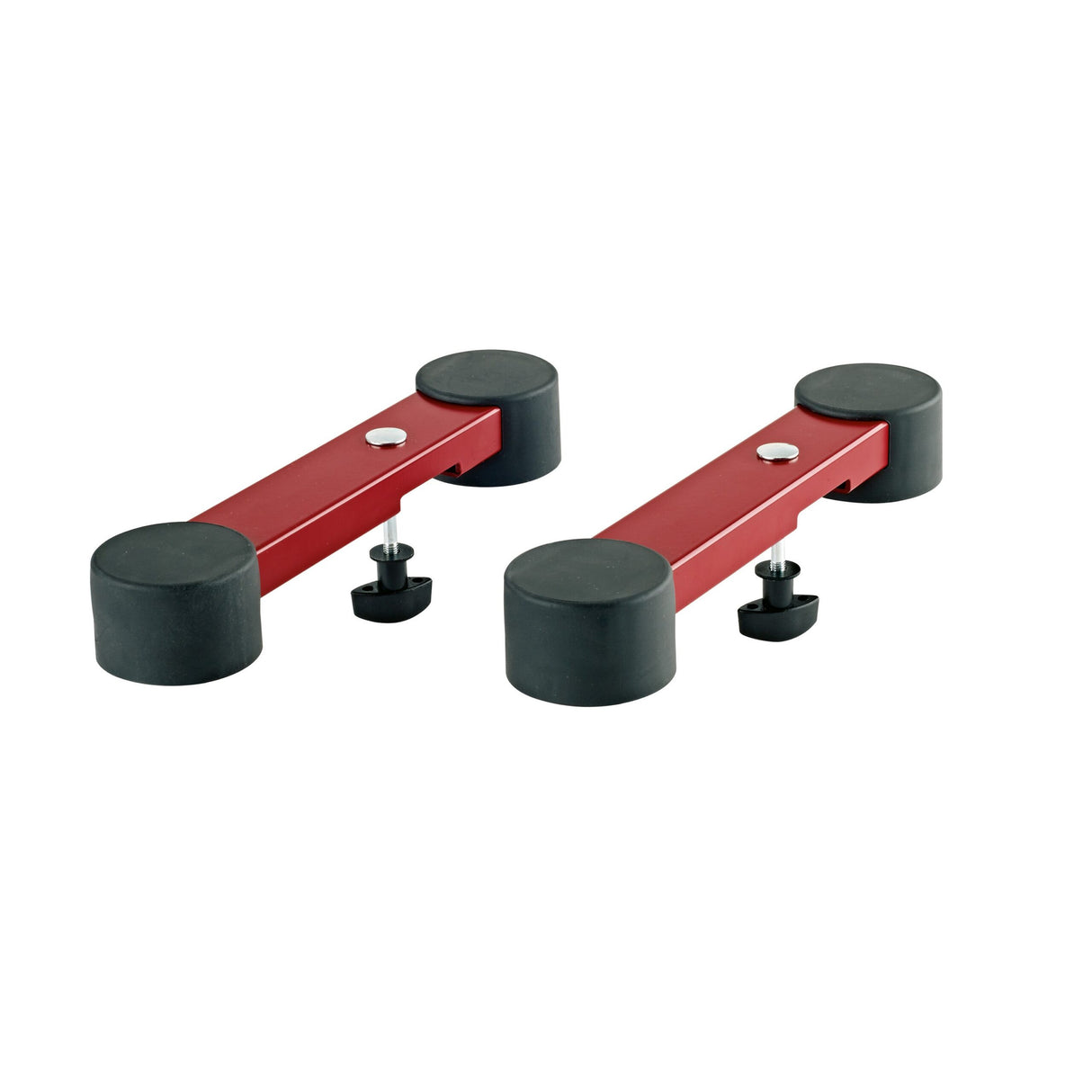 K&M 18827 Digital Piano Support Arms for Omega Stands, Red