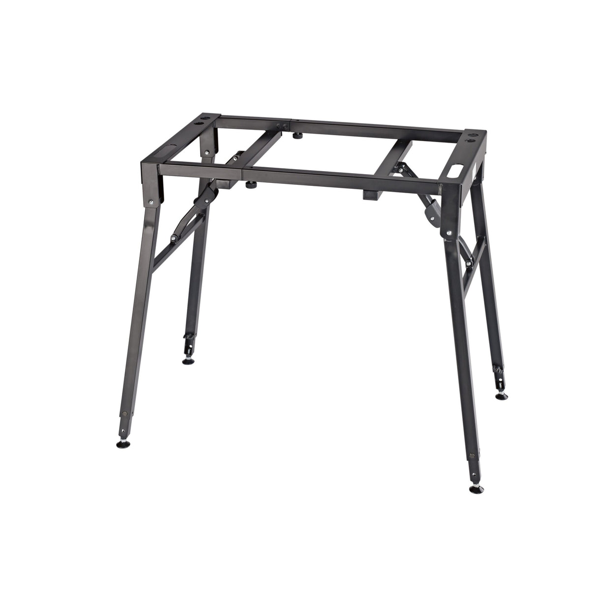 K&M 18950 Table-Style Keyboard Stand, Black