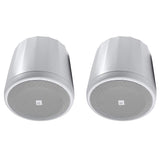 JBL C62P-WH Control 62P Ultra Compact Mid High Satellite Pendant Speaker WHITE (pair)