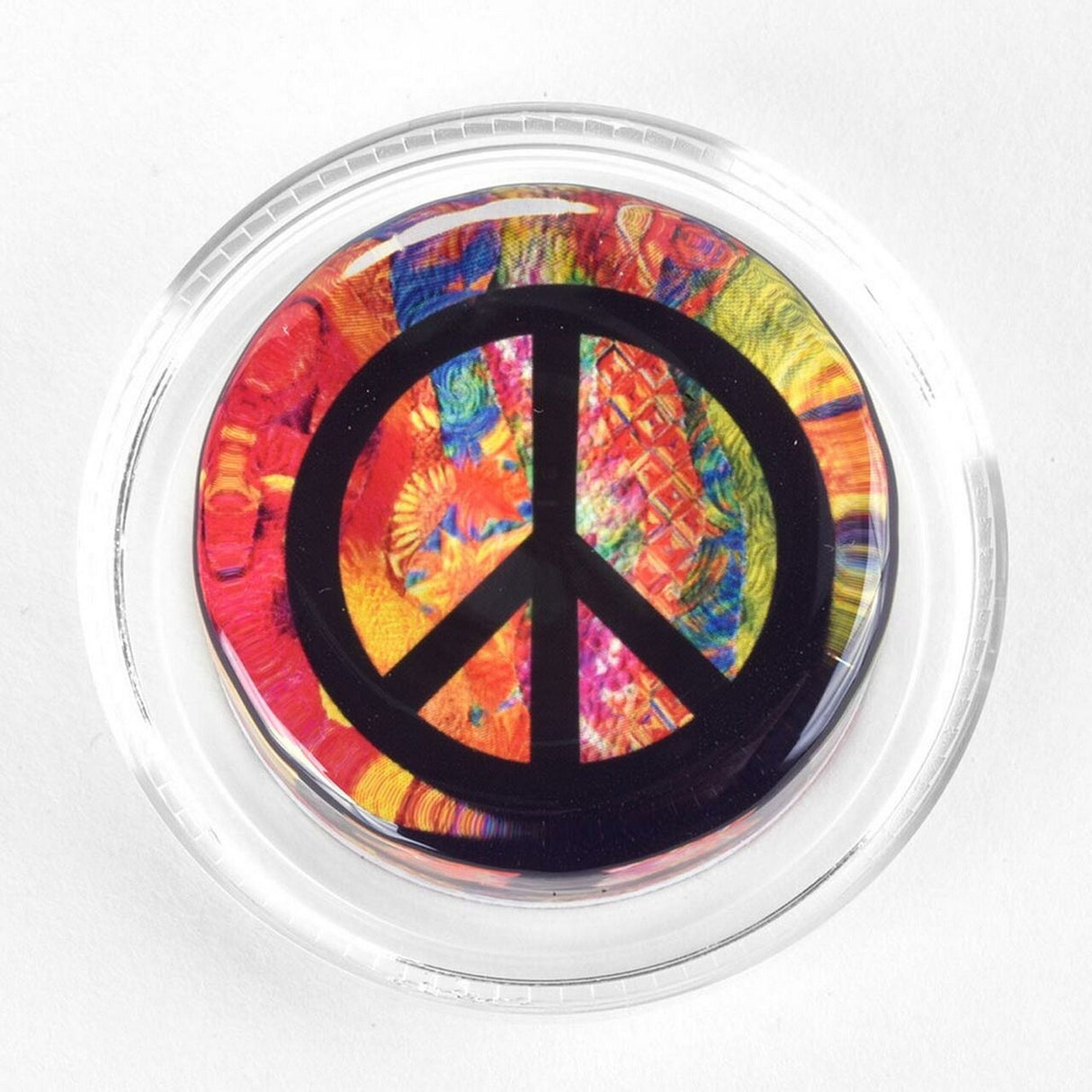 Magic Rosin Groovy Peace Symbol Design Rosin, 3G Formula for Violin and Viola