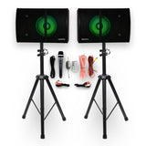 VocoPro K-FAN-PRO 500W Stereo Karaoke System with Bluetooth