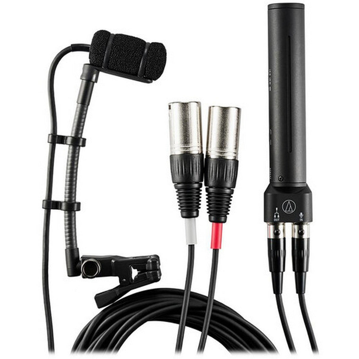 Audio-Technica BP350ST-UB MS Stereo Clip-On Cardioid Condenser Boundary Microphone