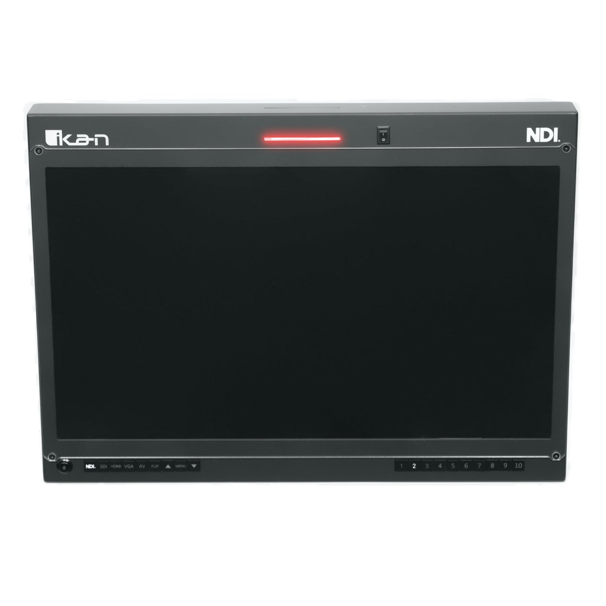 Ikan PT419W-PTZ-NDI Aura 19-Inch POE++ PTZ NDI Teleprompter with Full Encoding/Decoding and IP Tally Light