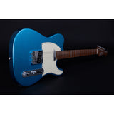 Jet Guitars JT-300 Canadian Roasted Maple Basswood Electric Guitar with SS Ceramic Pickup, Lake Placid Blue