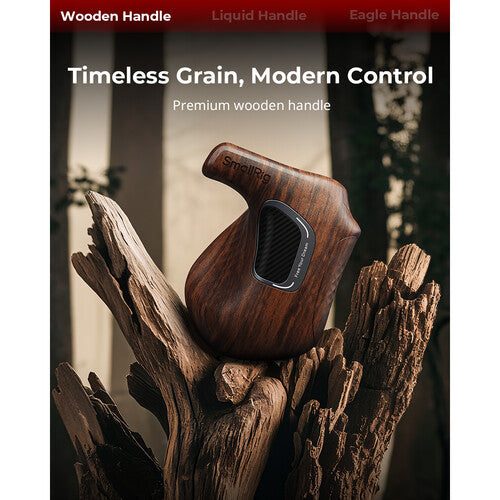SmallRig ImageGrip Rotating Wooden Handle with ARRI Rosette
