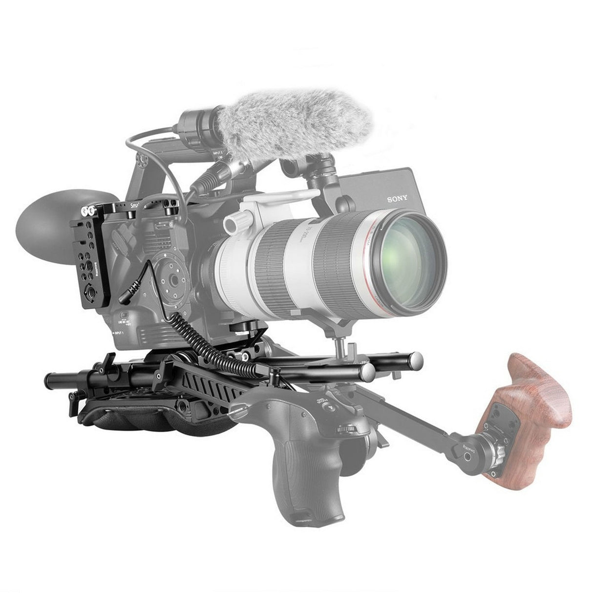 SmallRig 2007 | Professional Accessory Kit for Sony FS5