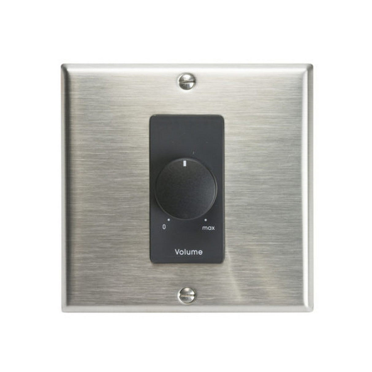 Lowell 200LVC-DSB 200 Watt MONO Attenuator Volume Control 2 Gang Wall Plate Decorator Stainless Black