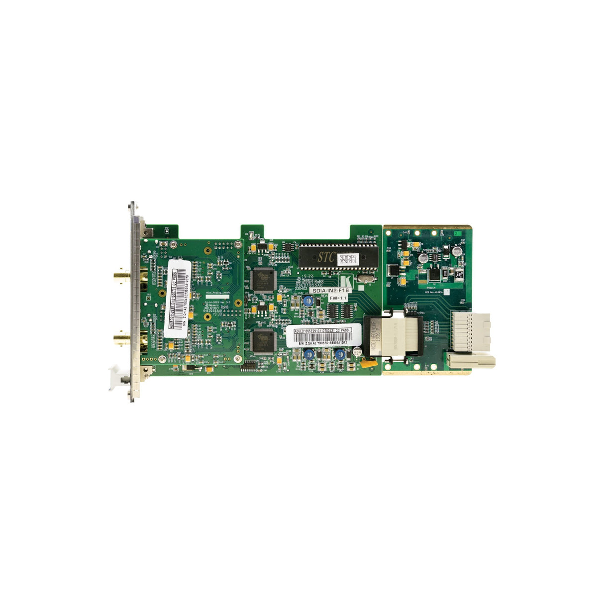 Kramer SDIA-IN2-F34(ADP+F16) SDI with Analog Audio Input Board to VS-34FD