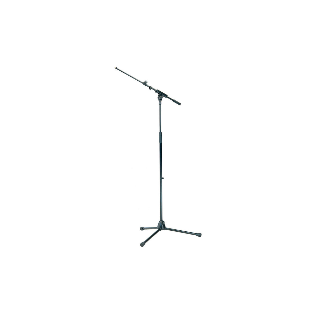 K&M 21080 Two Piece Foldable Microphone Stand Black