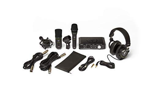 Mackie Producer Bundle with Onyx Producer Interface, EM89D Dynamic Microphone, EM91C Condenser Microphone and MC-100 Headphone