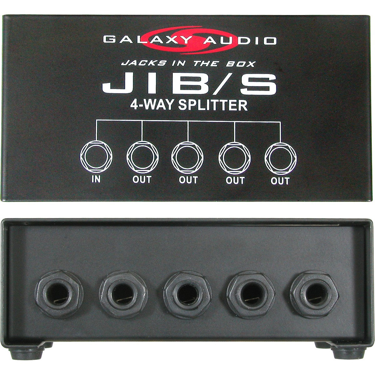 Galaxy Audio JIBS Jacks in the Box 4 Way Splitter