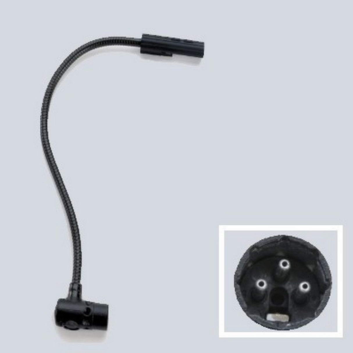 Littlite 24XR-LED 24-Inch Gooseneck Task LED Light, 3-Pin Right-Angle XLR Connector