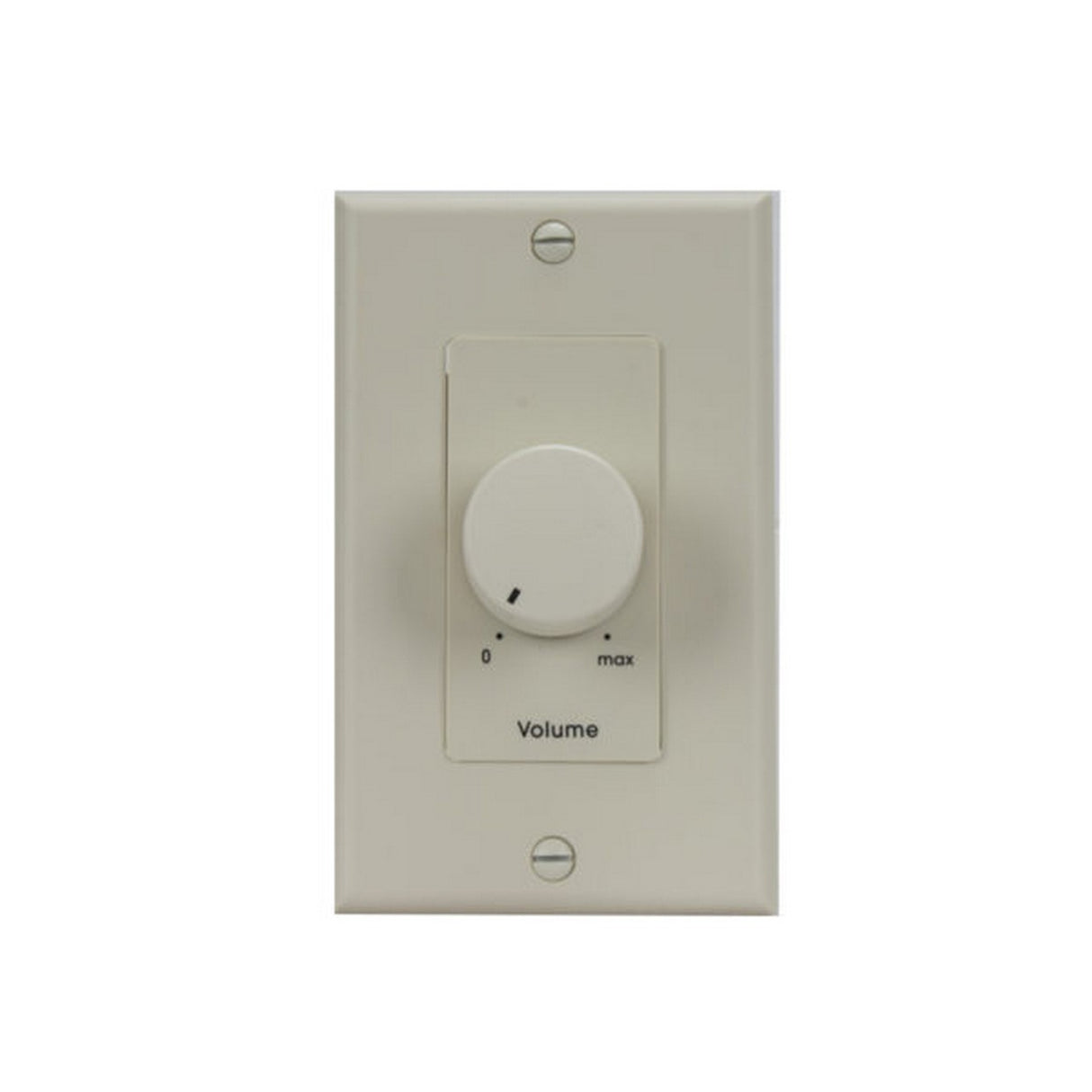 Lowell 25LVC-DA 25 Watt MONO Attenuator Volume Control 1 Gang Wall Plate Decorator Almond