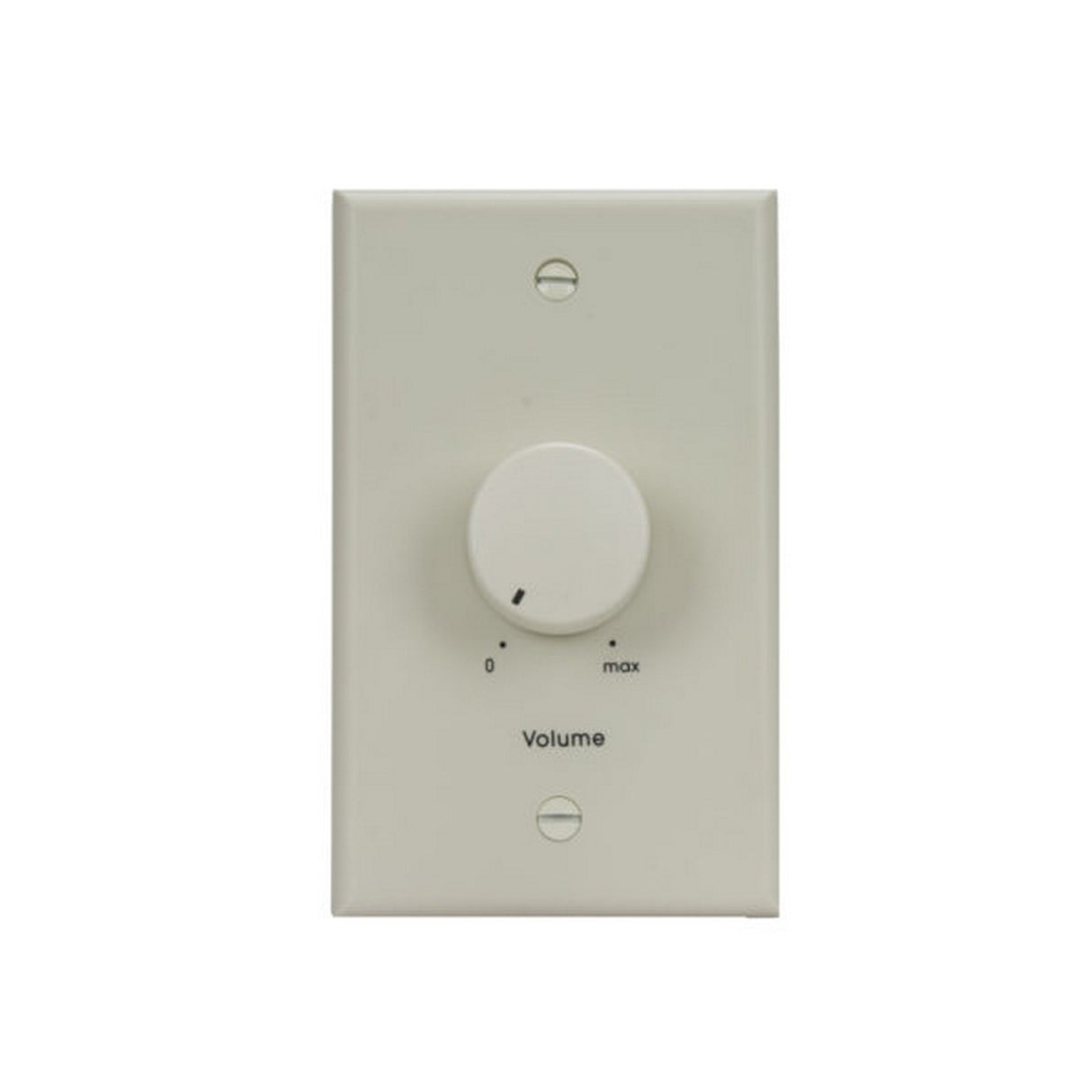 Lowell 25LVC-SA 25 Watt MONO Attenuator Volume Control 1 Gang Wall Plate Standard Almond