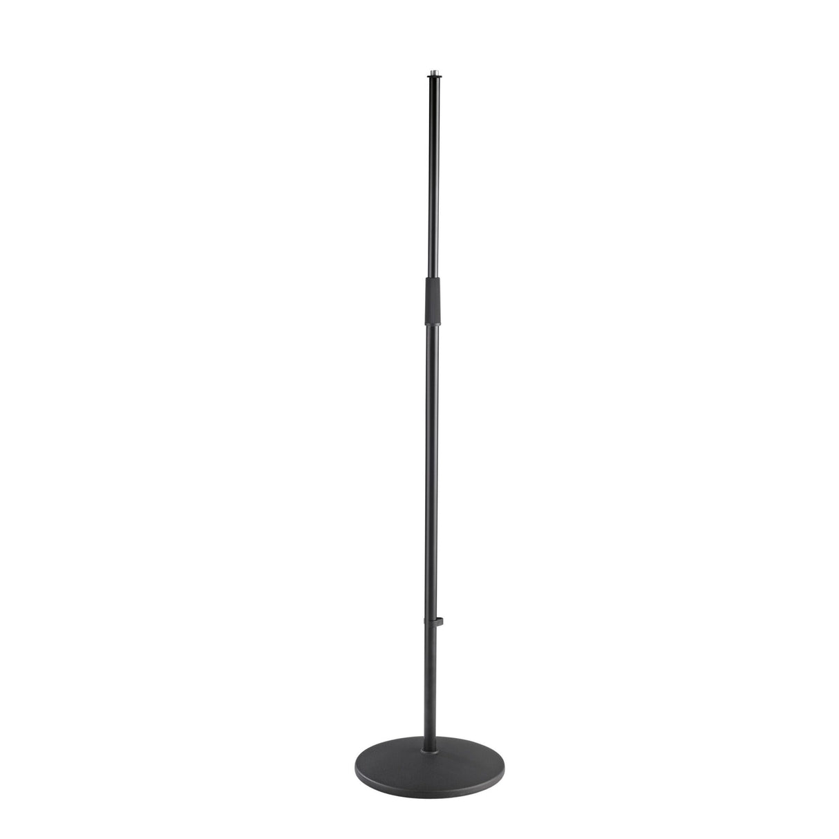 K&M 26140 Microphone Stand with Anti-Vibration Rubber Ring, Black