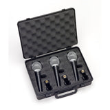 Samson R21 Dynamic Cardioid Neodymium Handheld Microphone 3 Pack No Switch