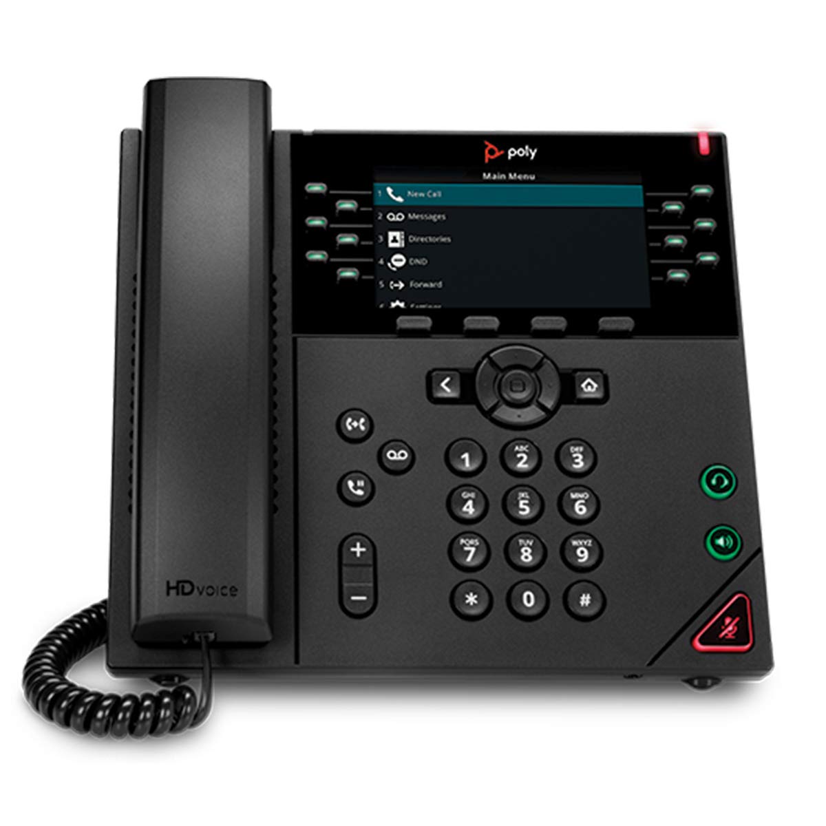 Poly VVX 450 12-Line Desktop Business IP Phone without Power Supply