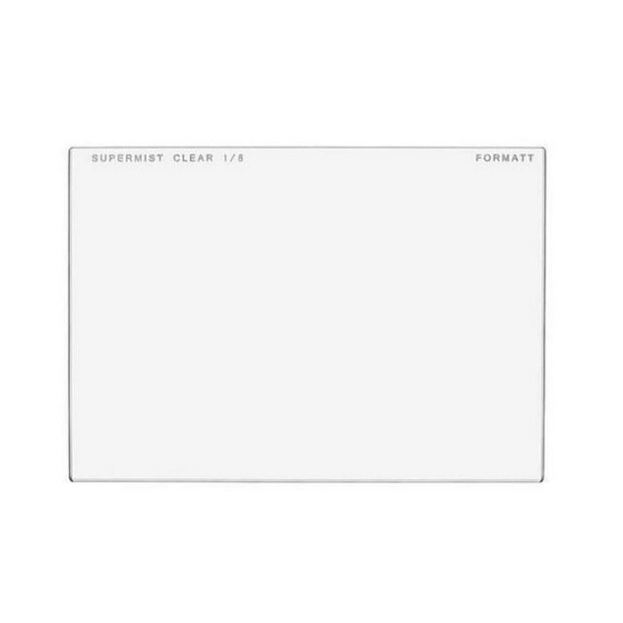 Tokina Cinema Formatt Hitech 4 x 4 Inch Clear Supermist 1 Filter