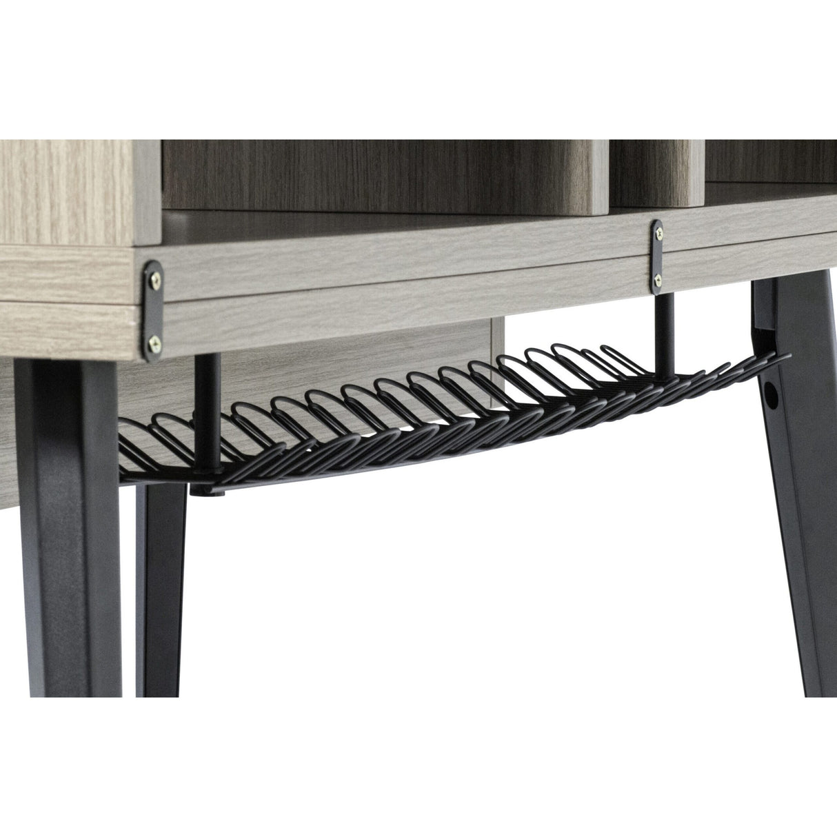 Gator GFW-ELITEDESK-GRY Elite Series Furniture Desk, Driftwood Grey Finish