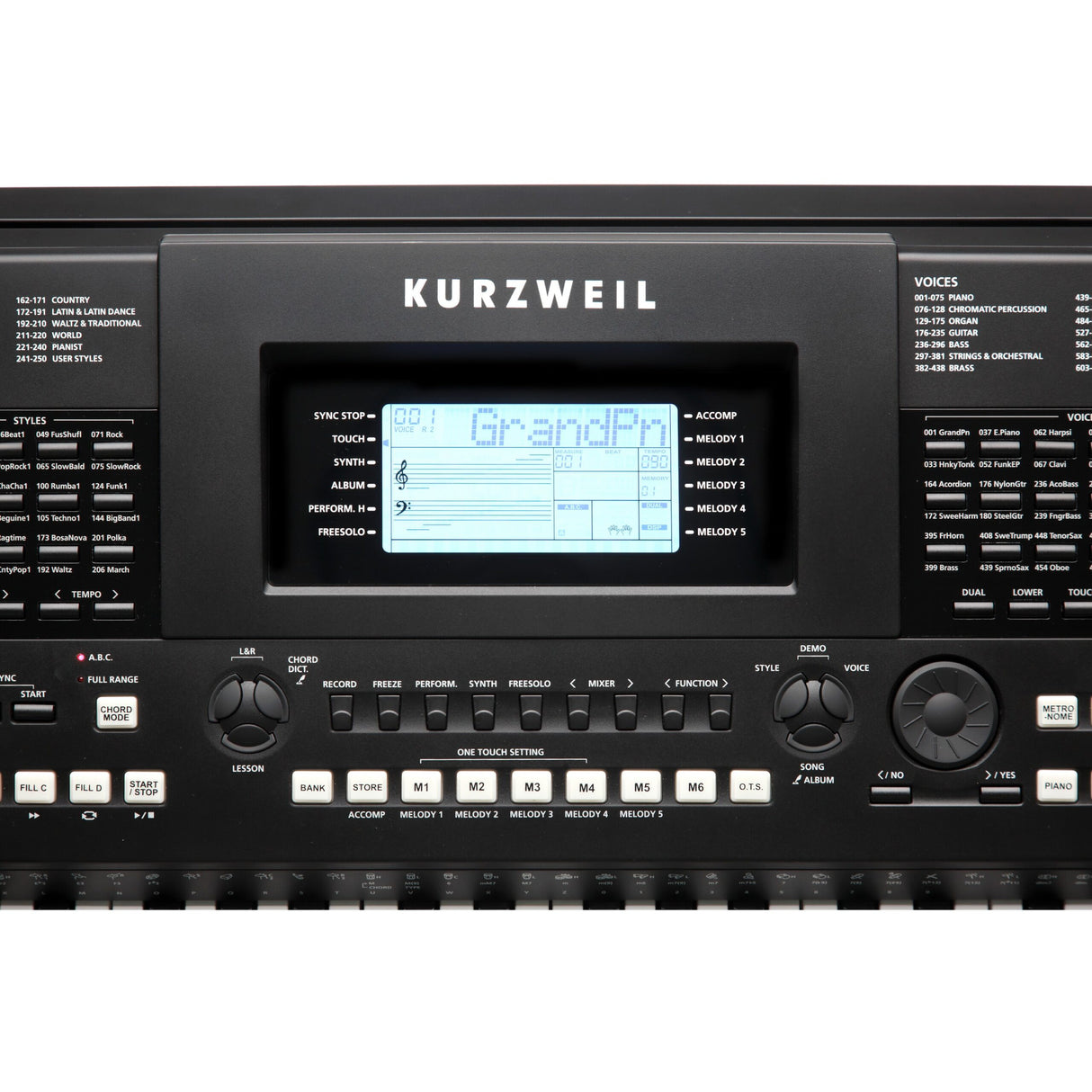Kurzweil KP300X 76-Key Portable Arranger, Black