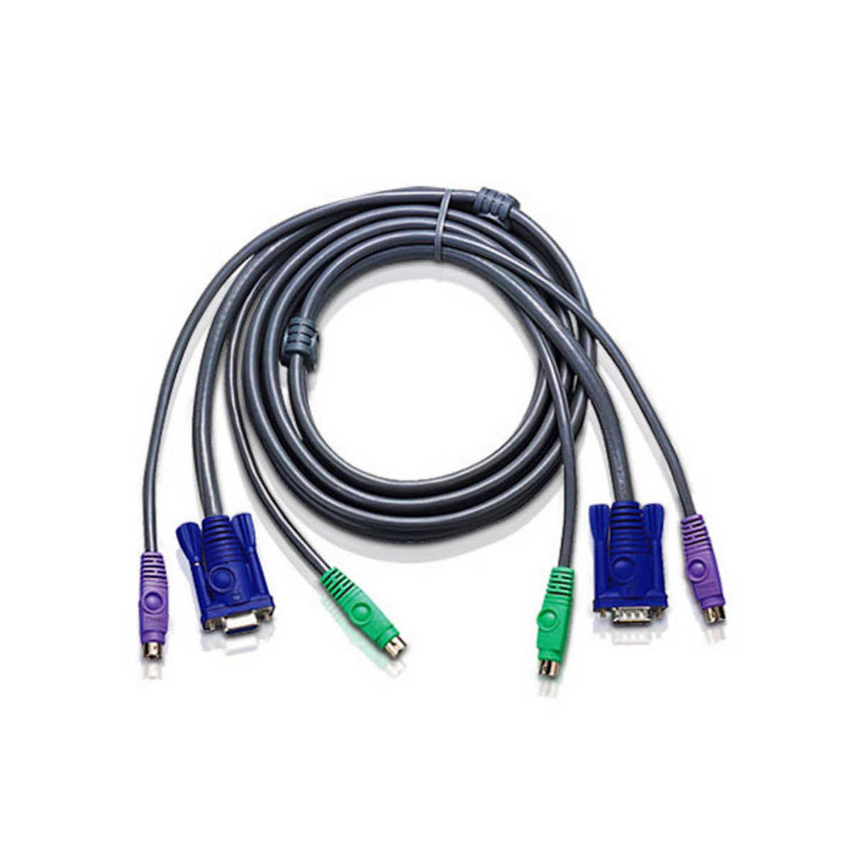 ATEN 2L-5002P PS/2 KVM Cable, 6 Feet