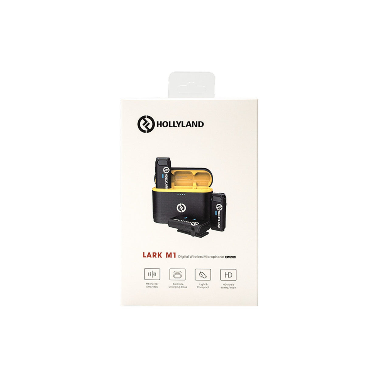 Hollyland LARK M1 1-Person Wireless Microphone System, Black