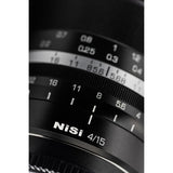 NiSi 15mm f/4 Sunstar Super Wide Angle Full Frame ASPH Lens, Nikon Z Mount