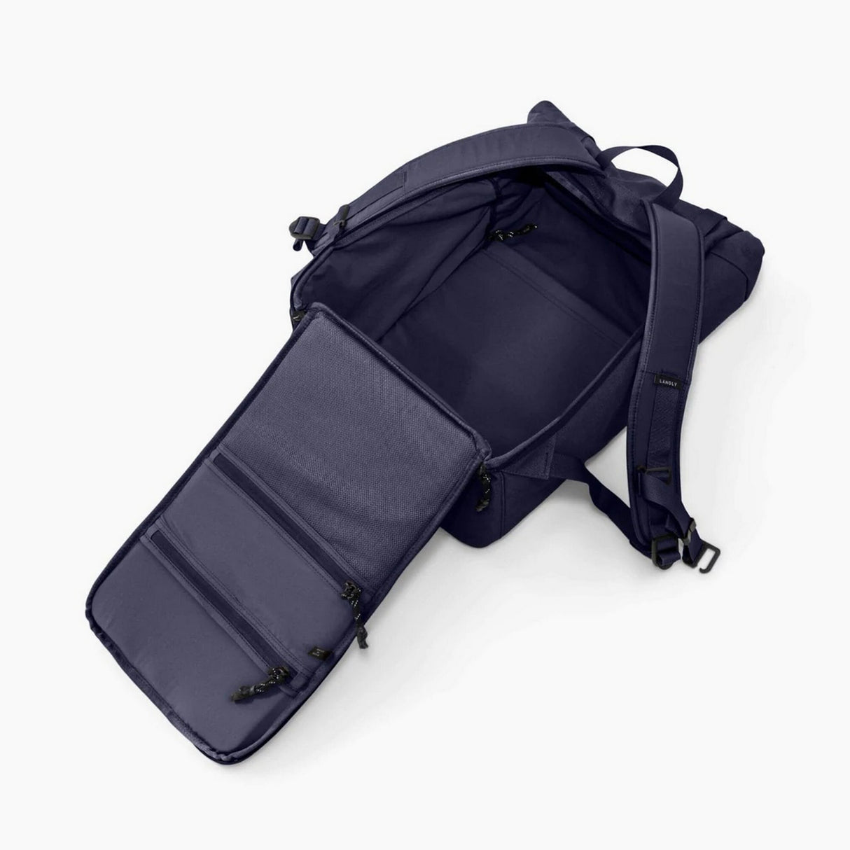 Langly Weekender Backpack With Camera Cube, Navy