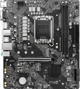 MSI - MSI PRO H610M-G DDR4 LGA 1700 Micro-ATX Motherboard - PROH610MGD4