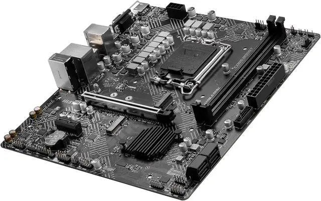MSI - MSI PRO H610M-G DDR4 LGA 1700 Micro-ATX Motherboard - PROH610MGD4