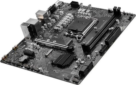 MSI - MSI PRO H610M-G DDR4 LGA 1700 Micro-ATX Motherboard - PROH610MGD4