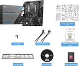 MSI - MSI PRO H610M-G DDR4 LGA 1700 Micro-ATX Motherboard - PROH610MGD4