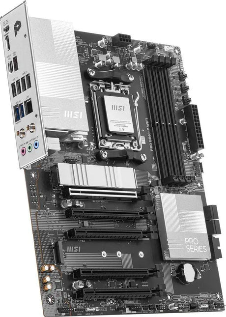 MSI - MSI PRO B840-P WIFI AM5 ATX Motherboard with Wi-Fi 7 and DDR5 - PROB840PWIFI