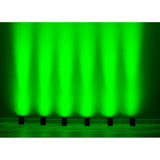 ADJ Mirage Q6 Pak Black Event Up Lighting System