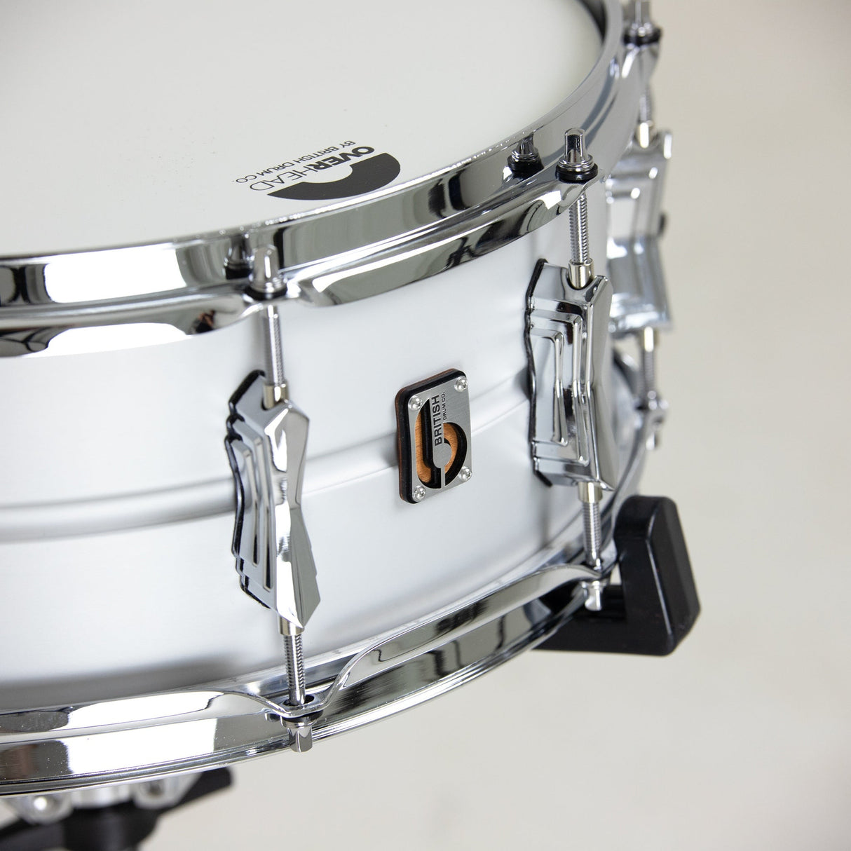 British Drum Co AV-14-55-SN Aviator Series Aluminum Snare Drum