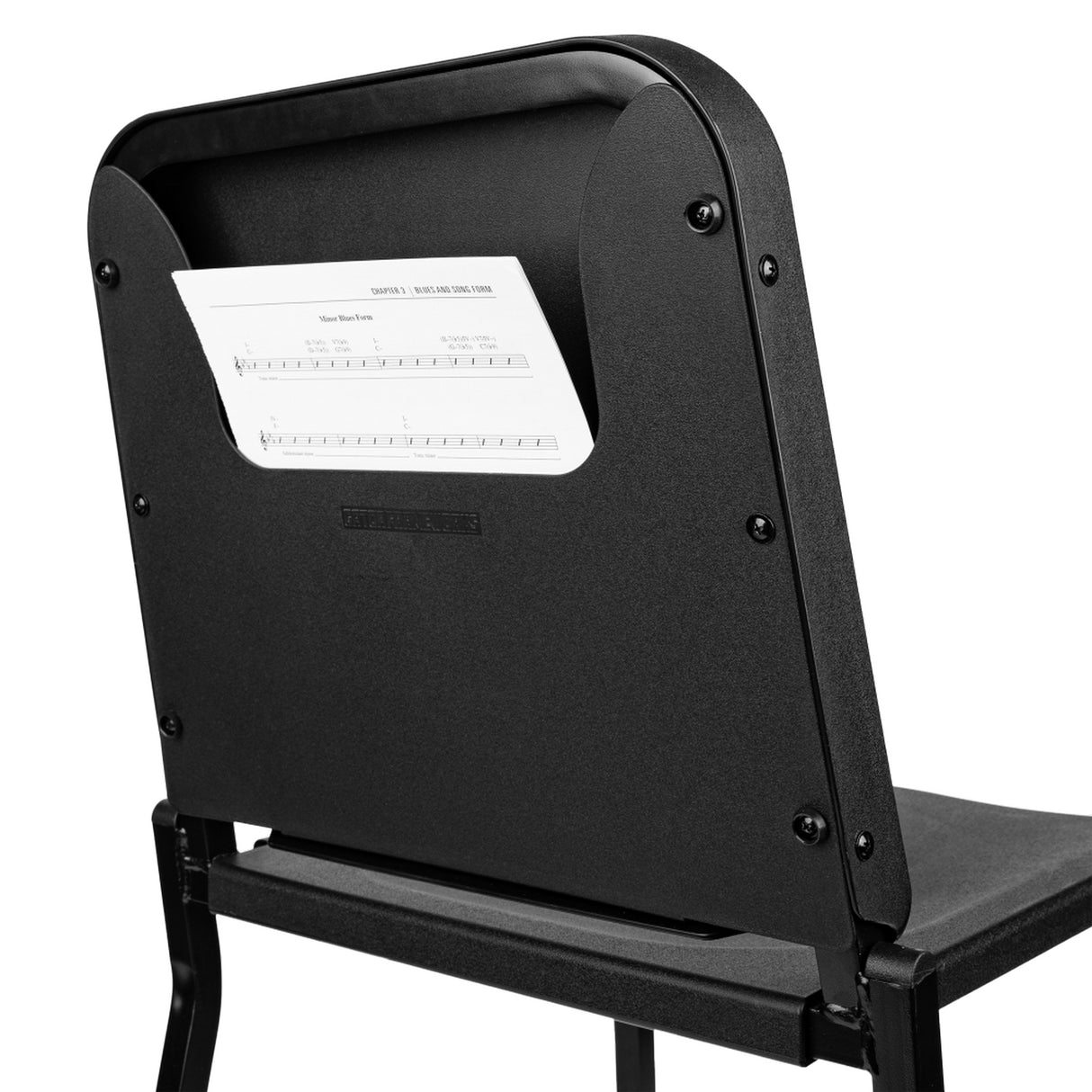 Gator Frameworks GFW-BNO-PACHAIR Performing Arts Chair with Sheet Music Holder