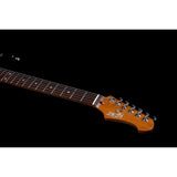 Jet Guitars JJ-350 Baritone Moonburst Electric Guitar