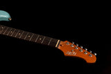 Jet Guitars JS-400 HT BL Electric Guitar, Blue Finish