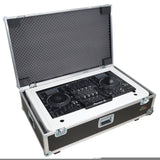 ProX XZF-DJCT W 2U CASE Control Tower DJ Podium for Pioneer DJ DDJ-REV7, XDJ-XZ, DDJ-1000, RANE One