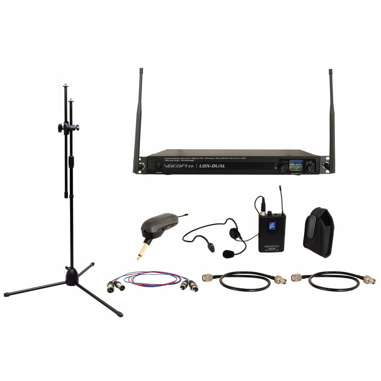 VocoPro SingerSongwriter Digital UHF PLL Wireless System, 902.00MHz to 928.00 MHz