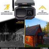 VOSKER VKX 4G-LTE 1080p FHD Wireless Security Camera