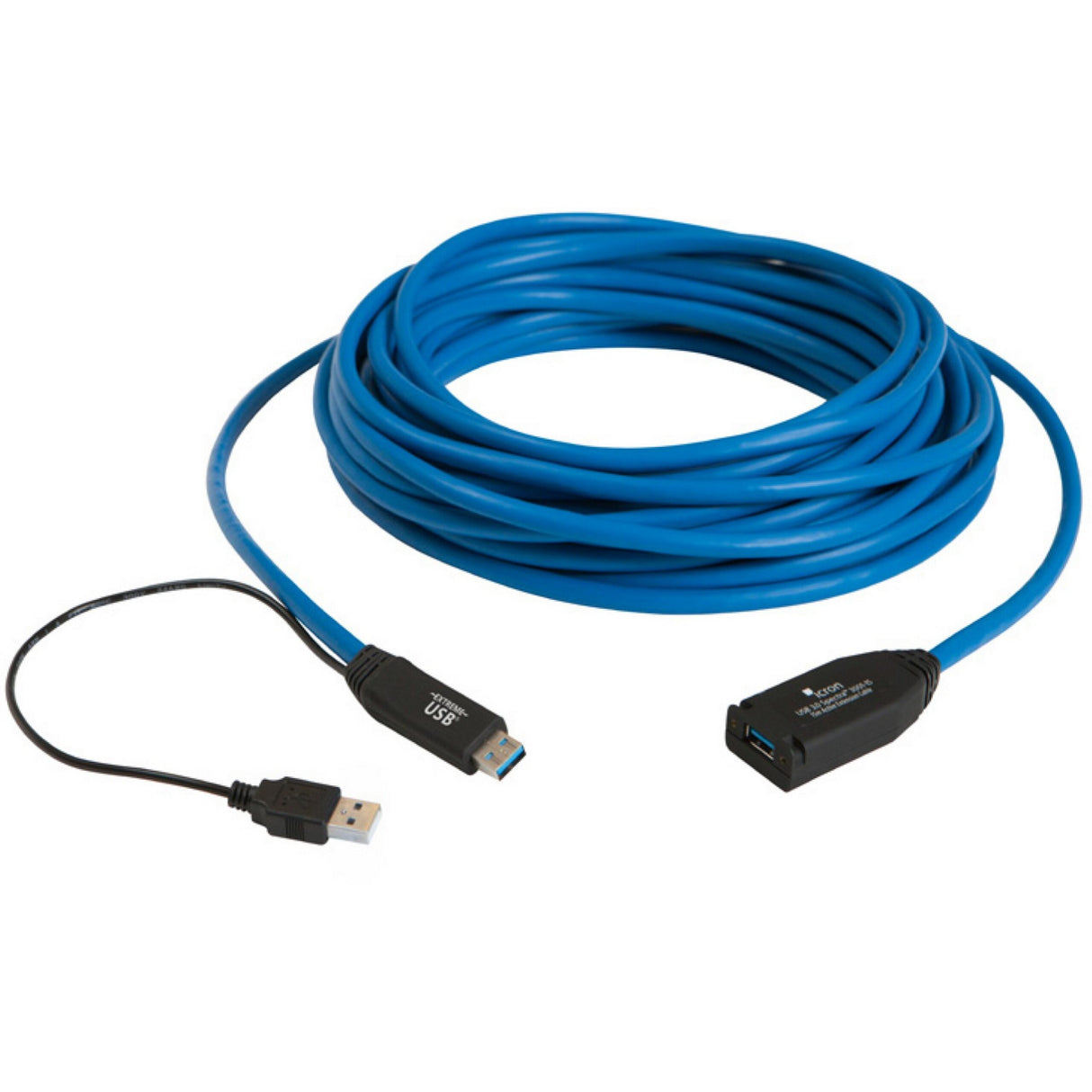 Icron 3001-15 USB 3.0 1-Port Active Copper Extension Cable, 15-Meter