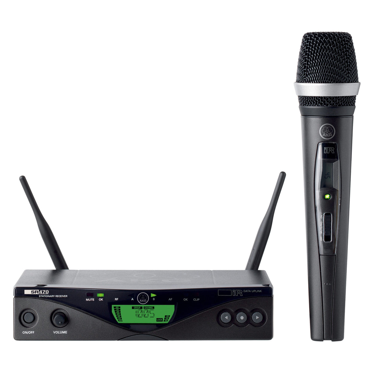 AKG WMS470 D5 Set Band-8 50mW Wireless Handheld Microphone System