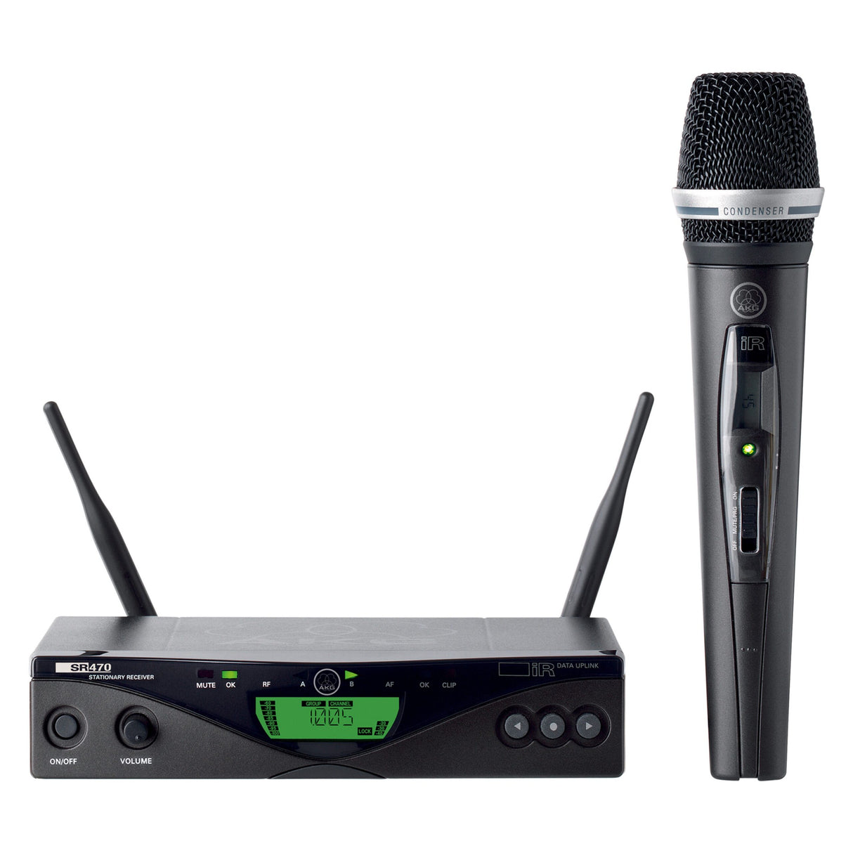 AKG WMS470 C5 Set Band-7 50mW Wireless Handheld Microphone System