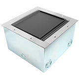 Ace Backstage Co. 332CLSS Super Stage Pocket Carpet Lid Solid Stainless Steel Trim Bezel with Brushed Finish