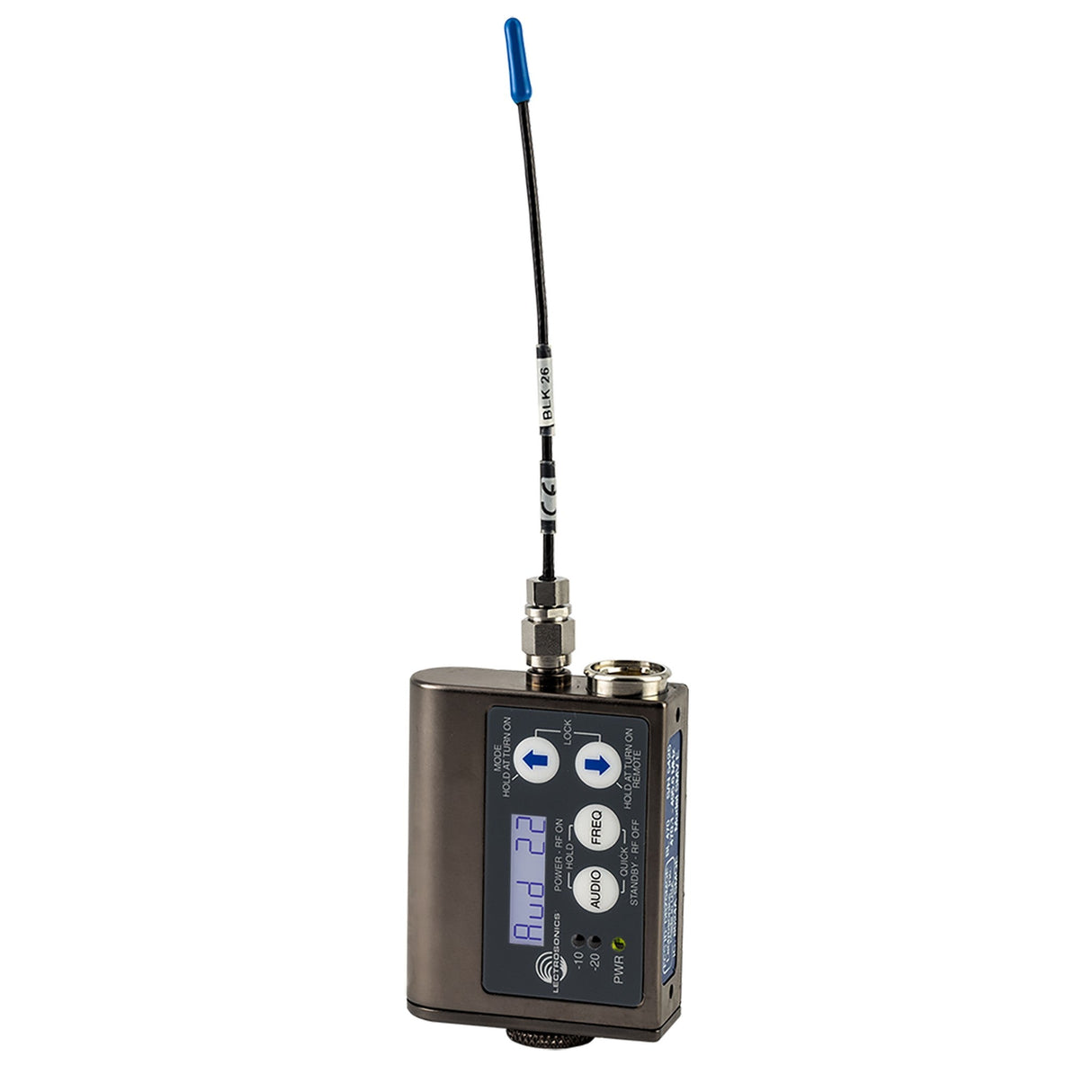 Lectrosonics SMV Digital Hybrid Wireless UHF Beltpack Transmitter, 21 537.600 - 563.175 MHz