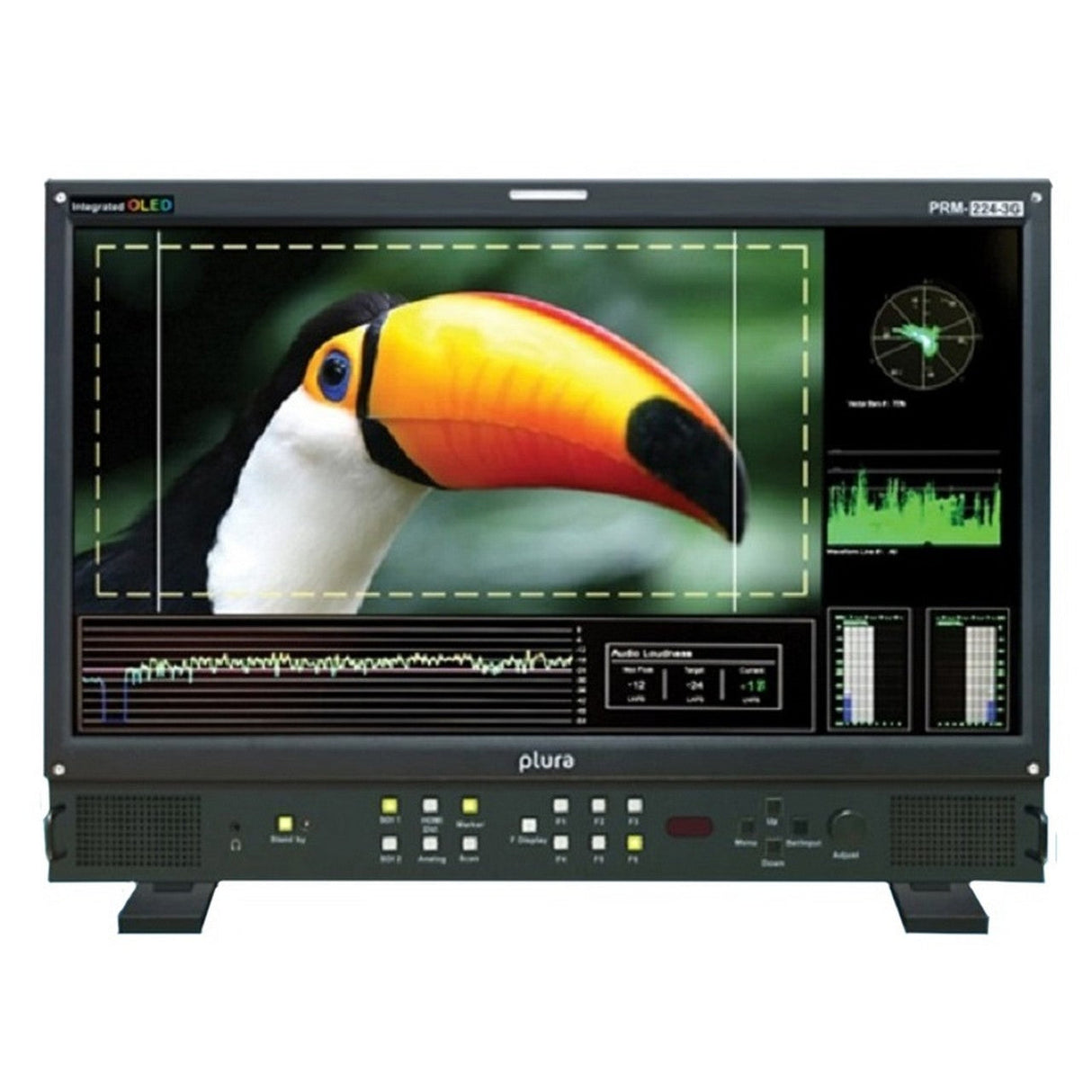 Plura PRM-224-3G-O 24.5 Inch OLED Slim 10 Bit Video Panel