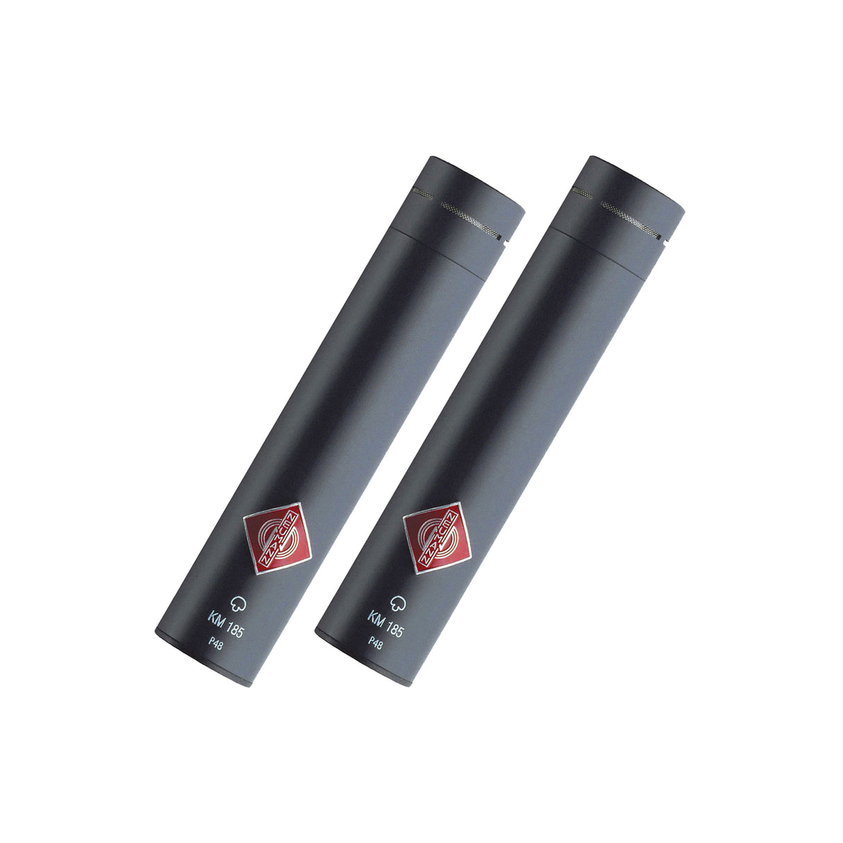 Neumann SKM 185 MT | Stereo Set includes Two Each: KM185, SG21BK, WNS100 in One Woodbox Matte Black