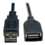 Tripp-Lite UR024-010 USB 2.0 Reversible A Male to A Female Extension 10-Foot